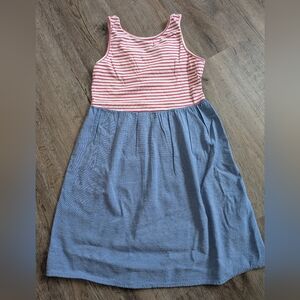 Old Navy Girls Pink Striped Top Dress